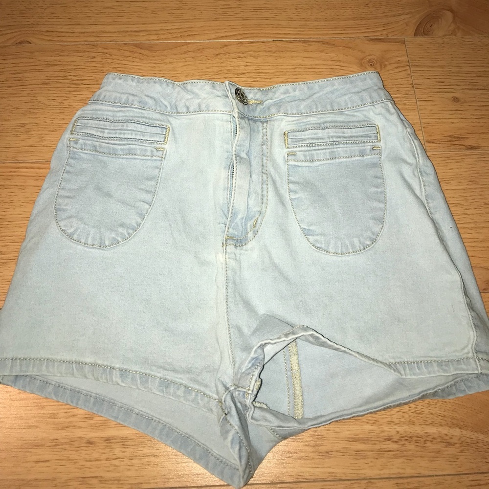 High waisted shorts